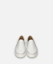 Load image into Gallery viewer, Japanese handcrafted Spingle SP 1059 White leather shoes with abrasion resistant sole and sleek silhouette