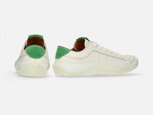 Load image into Gallery viewer, Japanese handcrafted Spingle SP 107IL White Green leather shoes with abrasion resistant sole and sleek silhouette