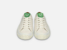 Load image into Gallery viewer, Japanese handcrafted Spingle SP 107IL White Green leather shoes with abrasion resistant sole and sleek silhouette