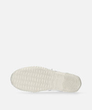 Load image into Gallery viewer, Handmade Japanese SPINGLE SP 1503 White sneakers with unique knit texture and durable sole