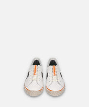 Load image into Gallery viewer, Japanese handcrafted Spingle SP 1651 White Black kangaroo leather shoes with abrasion resistant sole and sleek silhouette