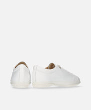 Load image into Gallery viewer, Japanese handcrafted Spingle SP 1822 White kangaroo leather shoes with abrasion resistant sole and sleek silhouette