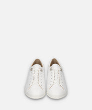 Load image into Gallery viewer, Japanese handcrafted Spingle SP 1822 White kangaroo leather shoes with abrasion resistant sole and sleek silhouette