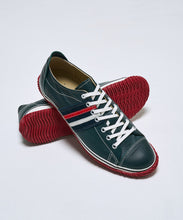 Load image into Gallery viewer, Japanese handcrafted Spingle SP 198 Dark Blue kangaroo leather shoes with abrasion resistant sole and sleek silhouette