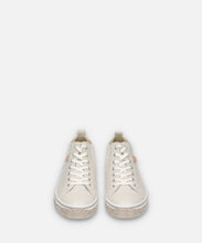 Load image into Gallery viewer, Handmade Japanese SPINGLE SP 442 Ivory sneakers featuring premium leather and modern design