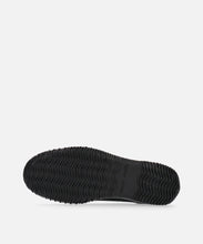 Load image into Gallery viewer, Handmade Japanese SPINGLE SP 528 Black Gray sneakers featuring premium leather and unique sole design