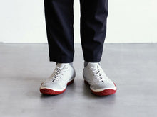 Load image into Gallery viewer, Japanese handcrafted Spingle Move SPM 1001 Gray kangaroo leather shoes with abrasion resistant sole and sleek silhouette