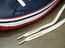 Load image into Gallery viewer, Japanese handcrafted Spingle Move SPM 1020 Navy kangaroo leather shoes with abrasion resistant sole and sleek silhouette