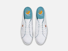 Load image into Gallery viewer, Japanese handcrafted Spingle Move SPM 721 White Blue kangaroo leather shoes with abrasion resistant sole and sleek silhouette
