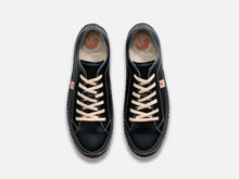 Load image into Gallery viewer, Japanese handcrafted Spingle SP 110 Black leather shoes with abrasion resistant sole and sleek silhouette
