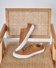 Load image into Gallery viewer, Japanese handcrafted Spingle SP 110 Brown leather shoes with abrasion resistant sole and sleek silhouette
