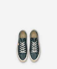 Load image into Gallery viewer, Handmade Japanese SPINGLE SP 110 Dark Blue sneakers featuring premium leather and modern design
