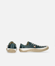 Load image into Gallery viewer, Handmade Japanese SPINGLE SP 110 Dark Blue sneakers featuring premium leather and modern design
