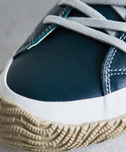 Load image into Gallery viewer, Handmade Japanese SPINGLE SP 110 Dark Blue sneakers featuring premium leather and modern design
