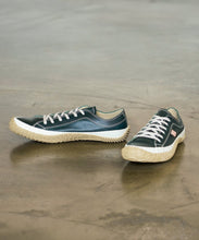 Load image into Gallery viewer, Handmade Japanese SPINGLE SP 110 Dark Blue sneakers featuring premium leather and modern design
