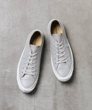 Load image into Gallery viewer, Japanese handcrafted Spingle SP 110 Light Gray kangaroo leather shoes with abrasion resistant sole and sleek silhouette
