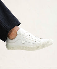 Load image into Gallery viewer, Japanese handcrafted Spingle SP 110 White kangaroo leather shoes with abrasion resistant sole and sleek silhouette
