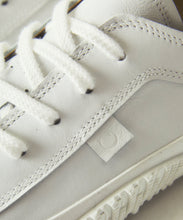 Load image into Gallery viewer, Japanese handcrafted Spingle SP 110 White kangaroo leather shoes with abrasion resistant sole and sleek silhouette
