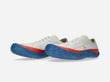 Load image into Gallery viewer, Japanese handcrafted Spingle SP 110 White Blue kangaroo leather shoes with abrasion resistant sole and sleek silhouette
