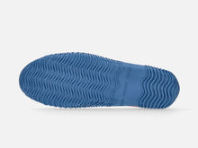 Load image into Gallery viewer, Japanese handcrafted Spingle SP 110 White Blue kangaroo leather shoes with abrasion resistant sole and sleek silhouette
