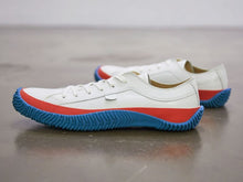 Load image into Gallery viewer, Japanese handcrafted Spingle SP 110 White Blue kangaroo leather shoes with abrasion resistant sole and sleek silhouette
