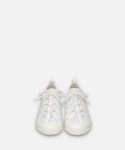 Load image into Gallery viewer, Handmade Japanese SPINGLE SP 1503 White sneakers with unique knit texture and durable sole
