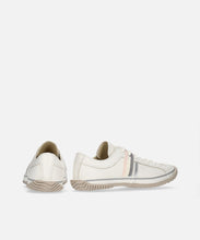 Load image into Gallery viewer, Japanese handcrafted Spingle SP 168 White Pink kangaroo leather shoes with abrasion resistant sole and sleek silhouette
