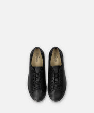 Load image into Gallery viewer, Japanese handcrafted Spingle SP 1822 Black kangaroo leather shoes with abrasion resistant sole and sleek silhouette
