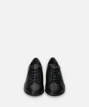 Load image into Gallery viewer, Japanese handcrafted Spingle SP 1822 Black kangaroo leather shoes with abrasion resistant sole and sleek silhouette
