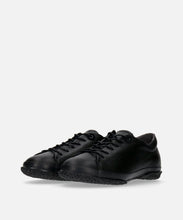 Load image into Gallery viewer, Japanese handcrafted Spingle SP 1822 Black kangaroo leather shoes with abrasion resistant sole and sleek silhouette
