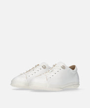 Load image into Gallery viewer, Japanese handcrafted Spingle SP 1822 White kangaroo leather shoes with abrasion resistant sole and sleek silhouette
