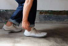 Load image into Gallery viewer, Handmade Japanese SPINGLE SP 241 Ink Ivory sneakers featuring premium leather and modern design
