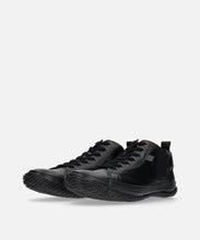 Load image into Gallery viewer, Handmade Japanese SPINGLE SP 442 Black Black sneakers featuring premium leather and modern design
