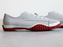 Load image into Gallery viewer, Japanese handcrafted Spingle Move SPM 1001 Gray kangaroo leather shoes with abrasion resistant sole and sleek silhouette
